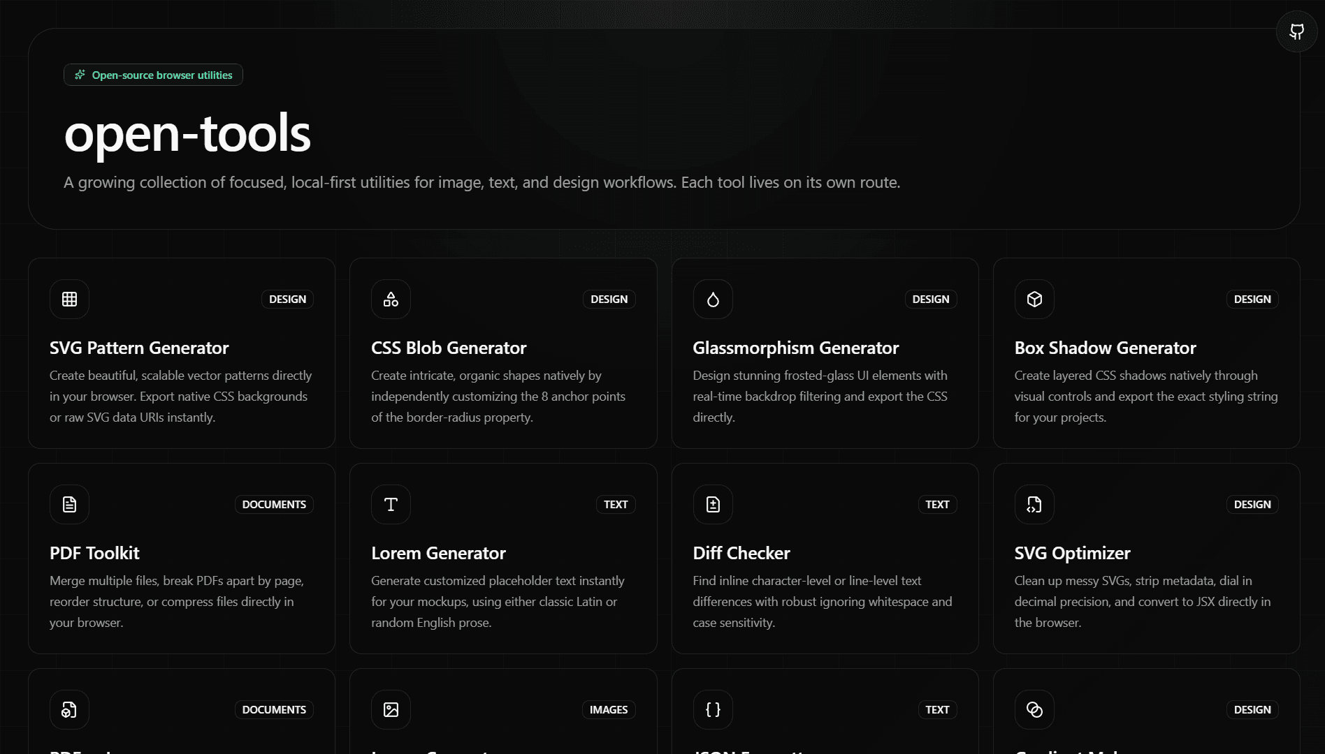 Open Tools preview