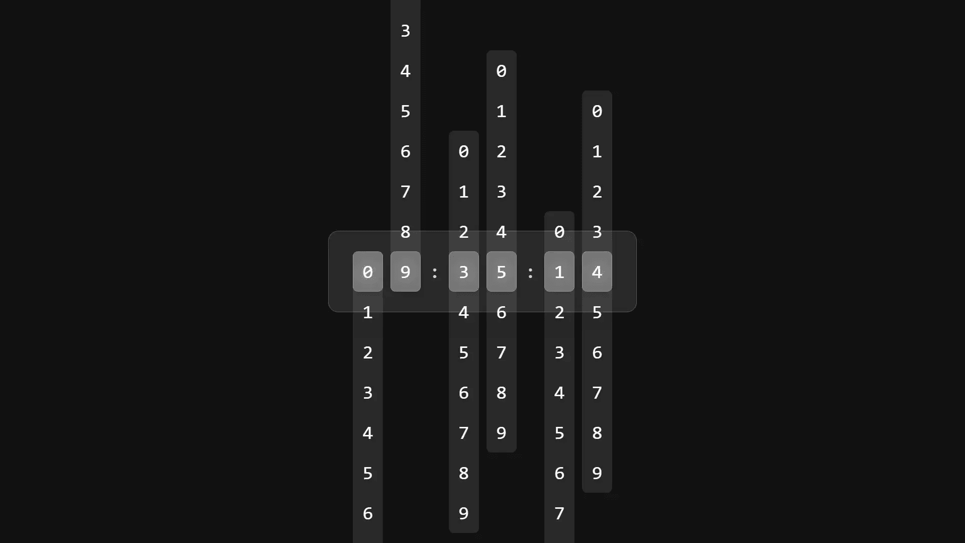 Bar Clock preview